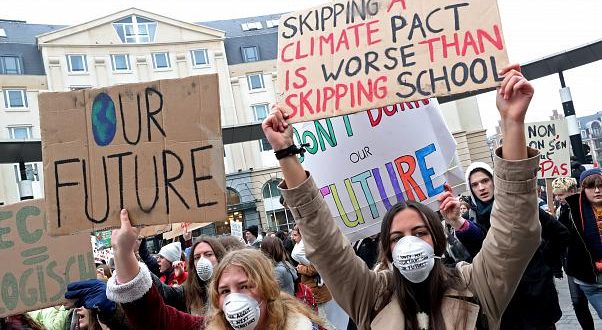 climate change protesters